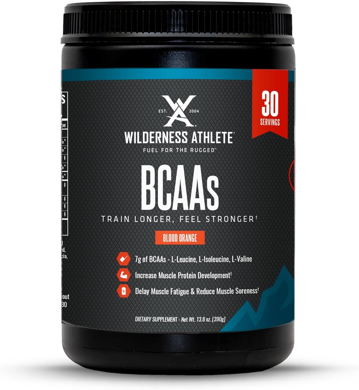 Wilderness Athlete - Bcaas - Branched Chain Amino Acids Powder - Essential Amino Acids Supplement for Men & Women - BCAA Supplement with Optimal Amino Acid Complex - EAA Powder Workout Supplements