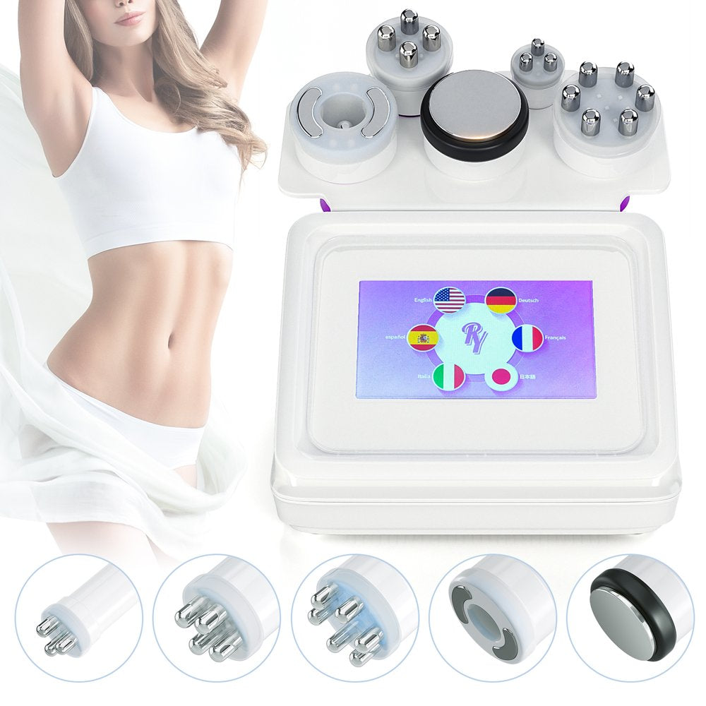 Typical Body Shapping Machine,5In1 Body Massage Shaping Machine, Cellulite Removal for Home Salon Spa Belly Slim Fit Body/Facial Beauty Builting,Weight Burning Machine