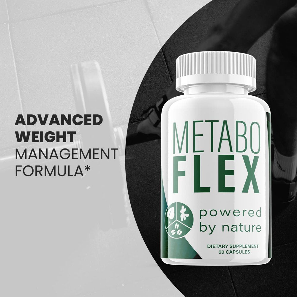 (5 Pack) Metaboflex - Keto Weight Loss Formula - Energy & Focus Boosting Dietary Supplements for Weight Management & Metabolism - Advanced Fat Burn Raspberry Ketones Pills - 300 Capsules