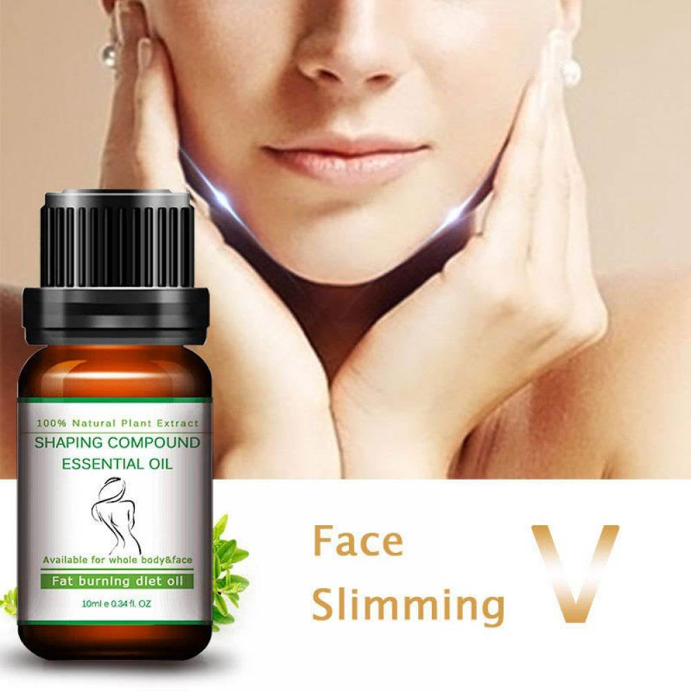 Slimming Body and Firming Essential Oil Fat Burning Powerful Diet Effect Slimming Weight Loss Leg Fat Burner 0.3 Fl.Oz