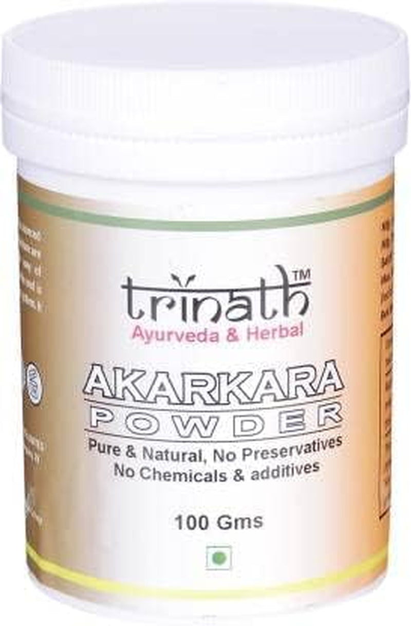 Veena Trinath Akarkara/Anacyclus Pyrethrum Pellitory Root Powder AKARP - 100 Gm