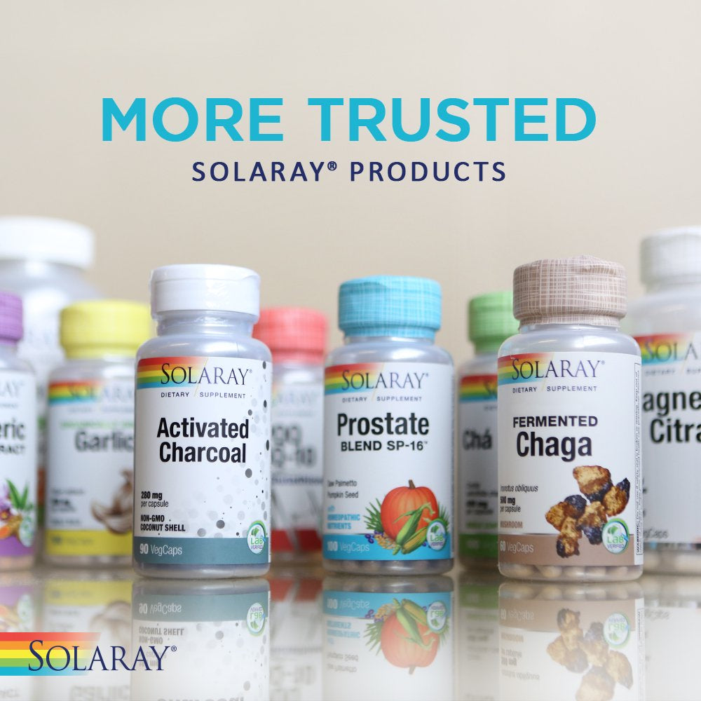 Solaray Spectro Multivitamin with Iron | Cal/Mag, Energizing Greens & Herbs with Digestive Enzymes | 100 Caps | 17 Serv.