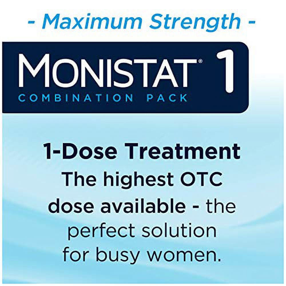 Monistat 1-Day Yeast Infection Treatment, Prefilled