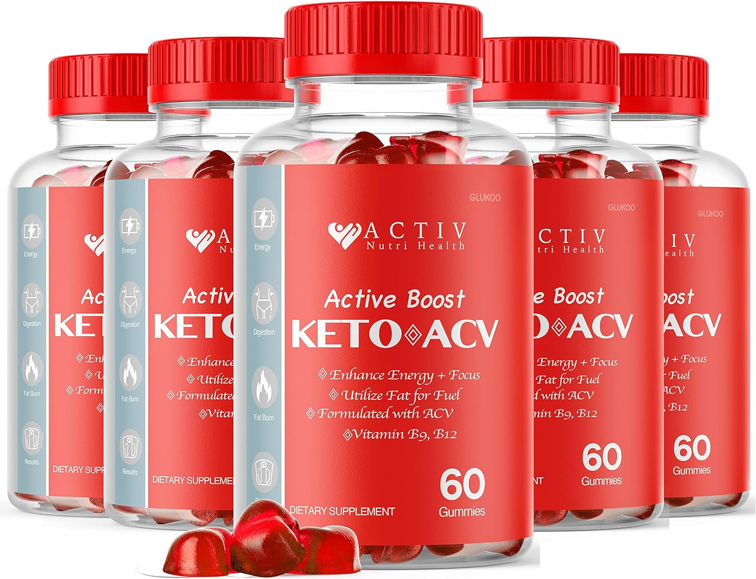 (5 Pack) Activ Keto ACV Gummies - Activ Keto plus ACV Gummies, Active Boost Gummys, Activ Boost Keto ACV Gummies, Activgummies for Health, Activboost, Activeboost Gummy S, Activ Gummies for 300 Days