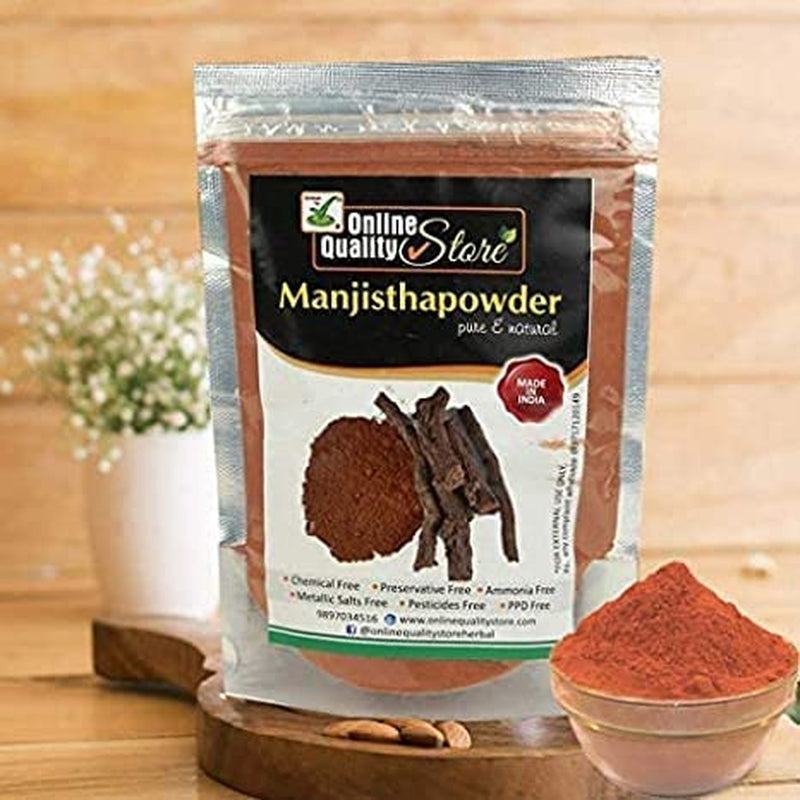 Veena Manjistha Powder for Skin |Manjistha Powder |Manjistha Powder Organic |Manjistha Powder Pure |Rubia Cordifolia Powder |Organic Manjistha |Manjistha Powder for Face,250G