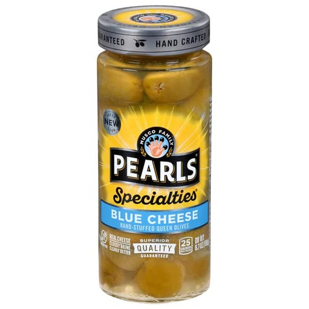 Pearls Specialties Blue Cheese Stuffed Queen Olives (Pack of 20)