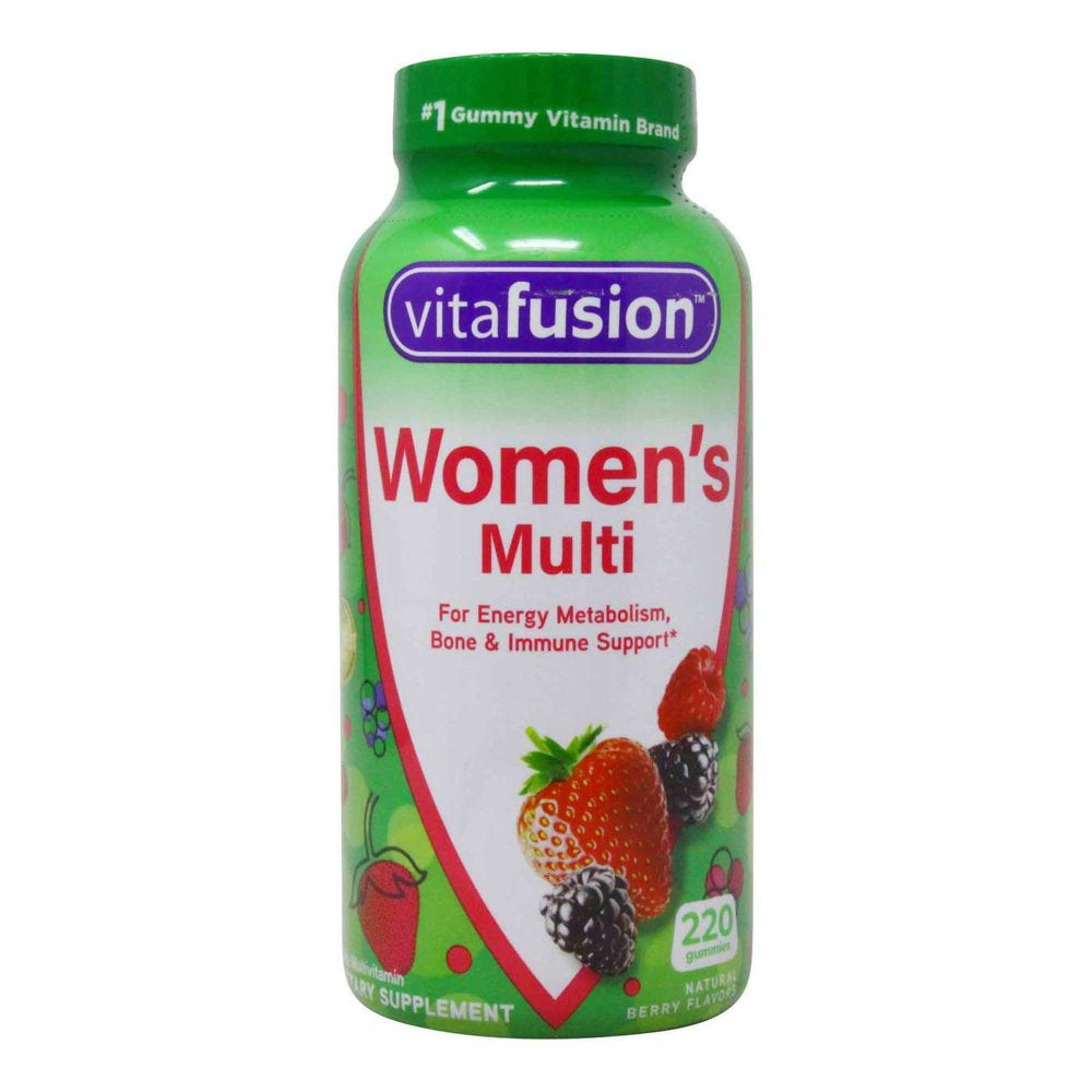 Vitafusion Womens Complete Multivitamin Berry - 220 Gummies