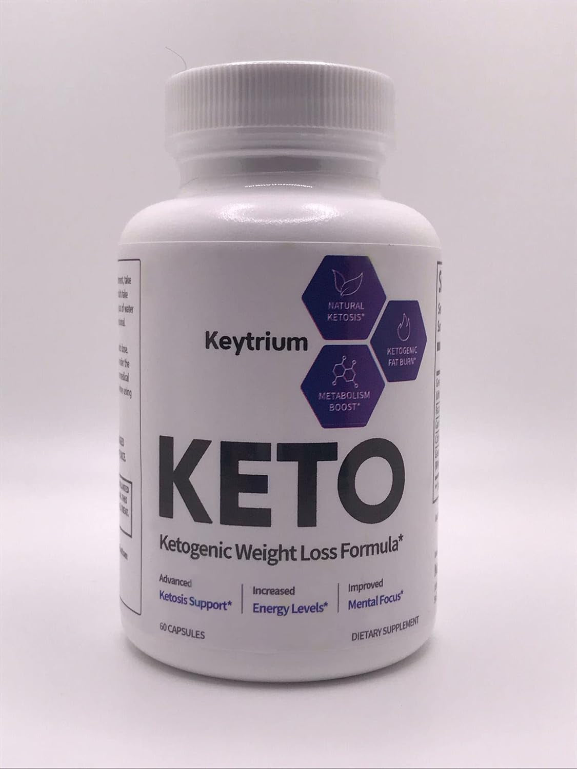 (3 Pack) Keytrium Keto Supplement, 180 Count, 3 Months Supply