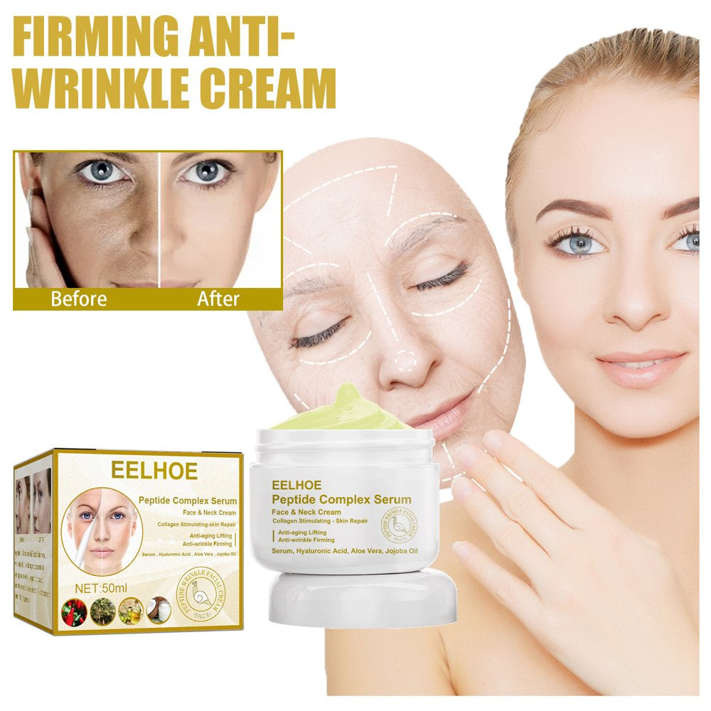 Retinol Cream for Face with Hyaluronic Acid – Collagen Face Moisturizer for Women and Men - Advanced Anti-Aging Formula