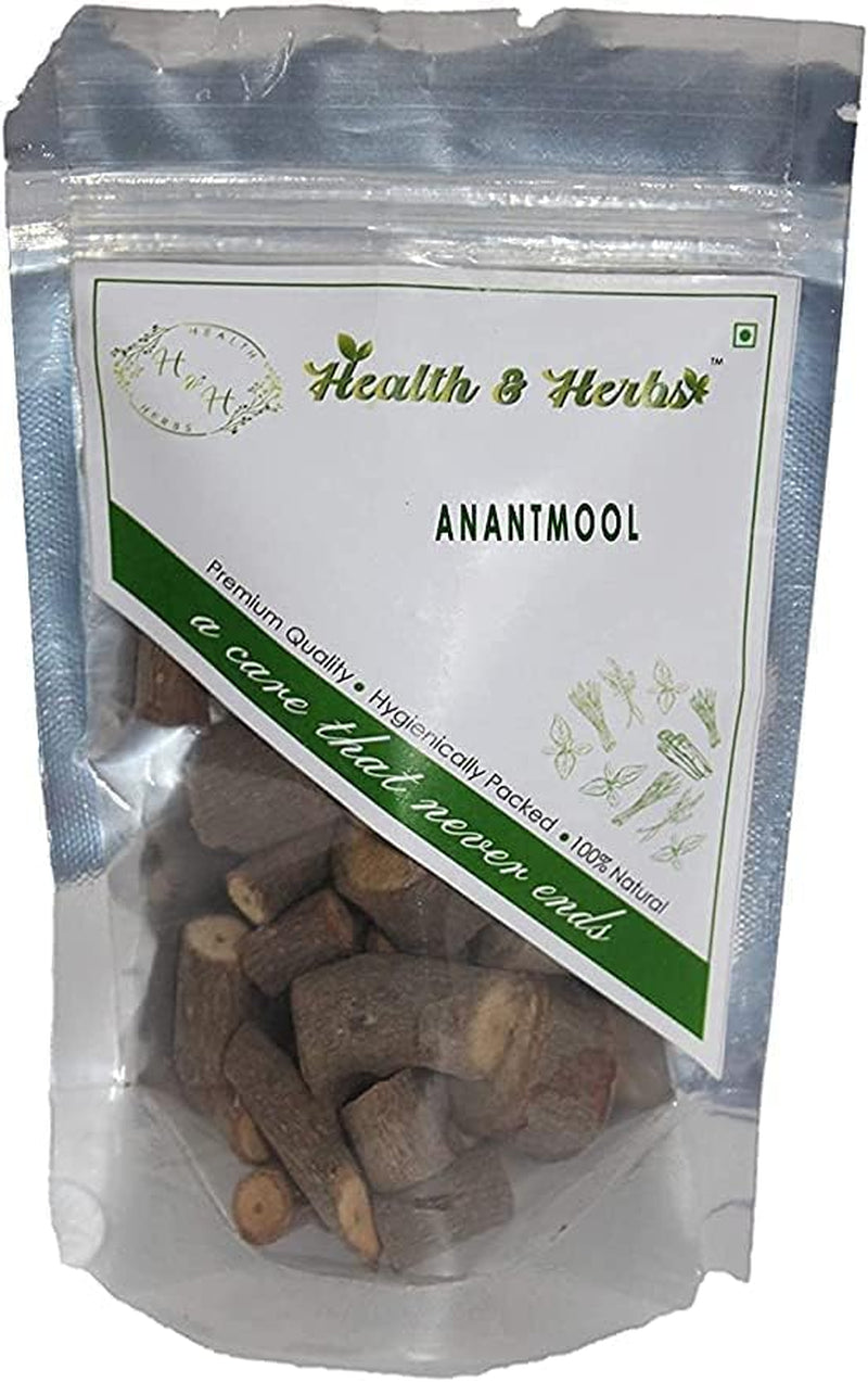 SJH Health & Herbs Anantmool - Indian Sarasaparilla - Hemidesmus Indicus (200G)