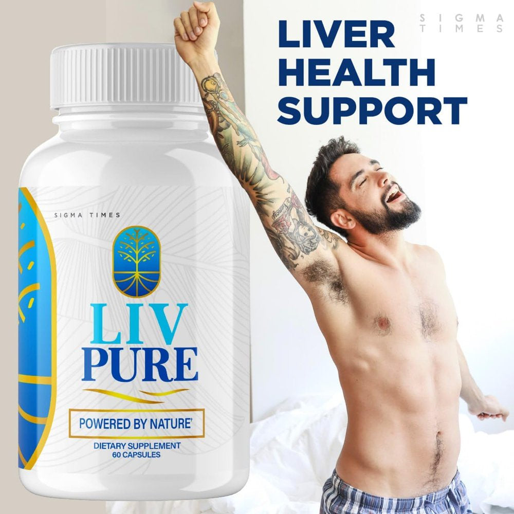 (3 Pack) Liv Pure - Liv Pure Capsules Powered by Nature Supplement for Liver Detox and Diet Hydration Purification Livpure Extra Strength Vegan Liv-Pure Liver Health Support & Clense (180 Capsules)