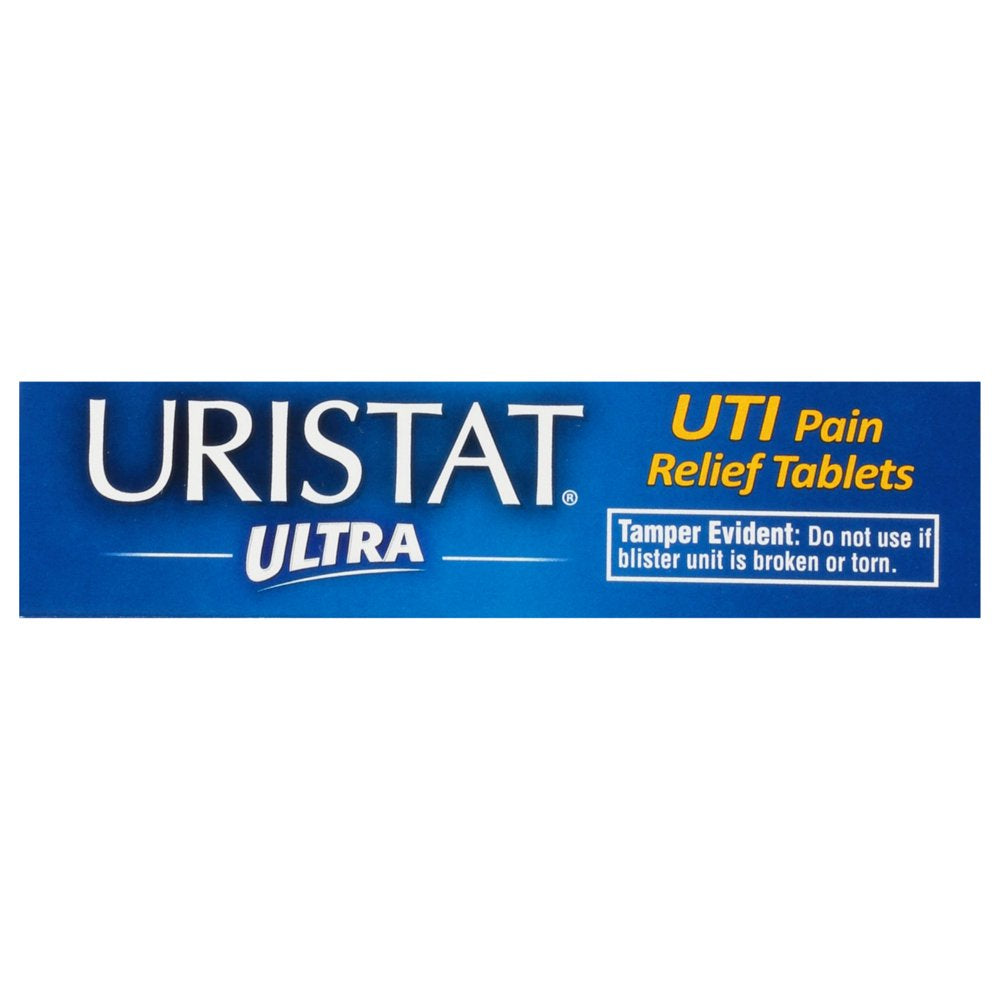 URISTAT Ultra UTI Pain Relief, Cranberry Flavored Coating, 30 Tablets