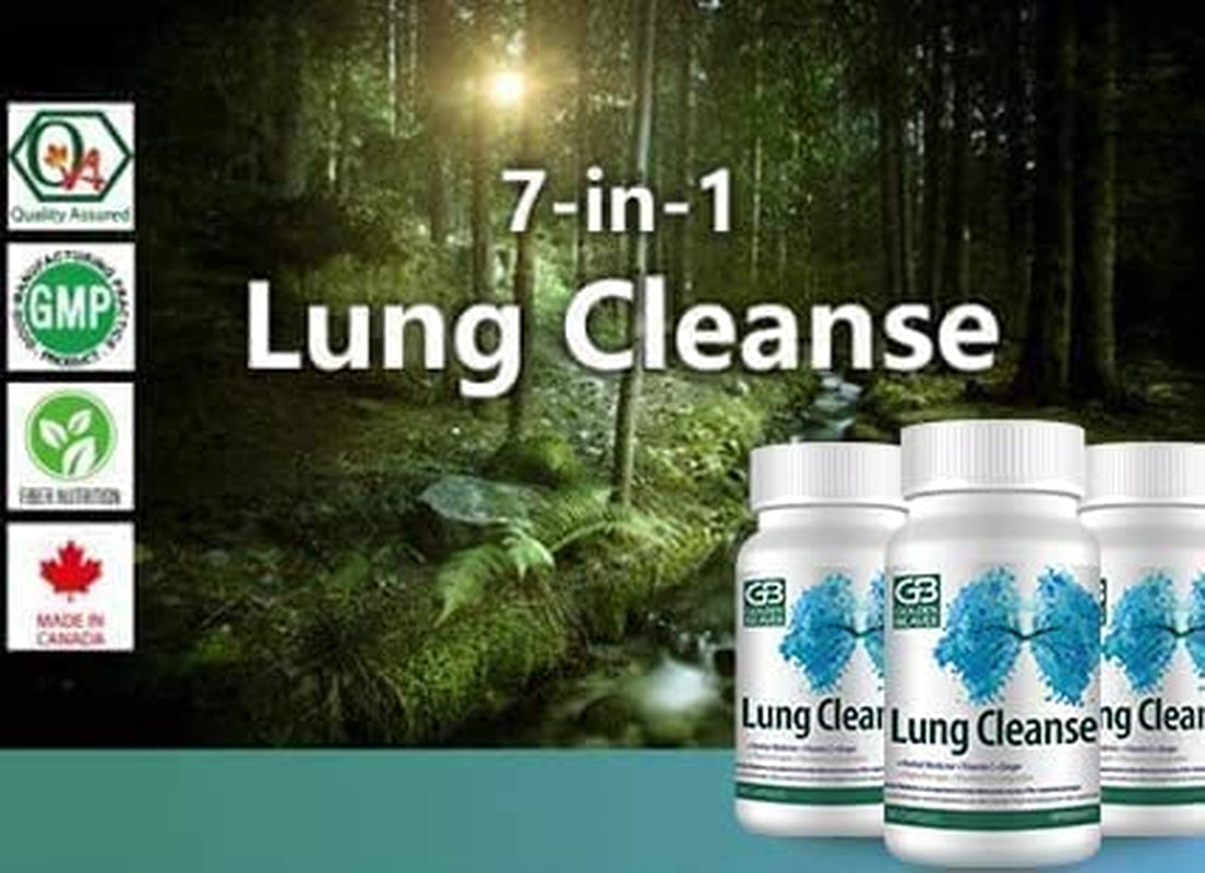 Whaazzpop GB Golden Beaver® Lung Cleanse - Effective Agent to the People at Risk or Challenged by Viral Infection, Smoking, COPD, Pollution-7 Nature Ingredients. (2)