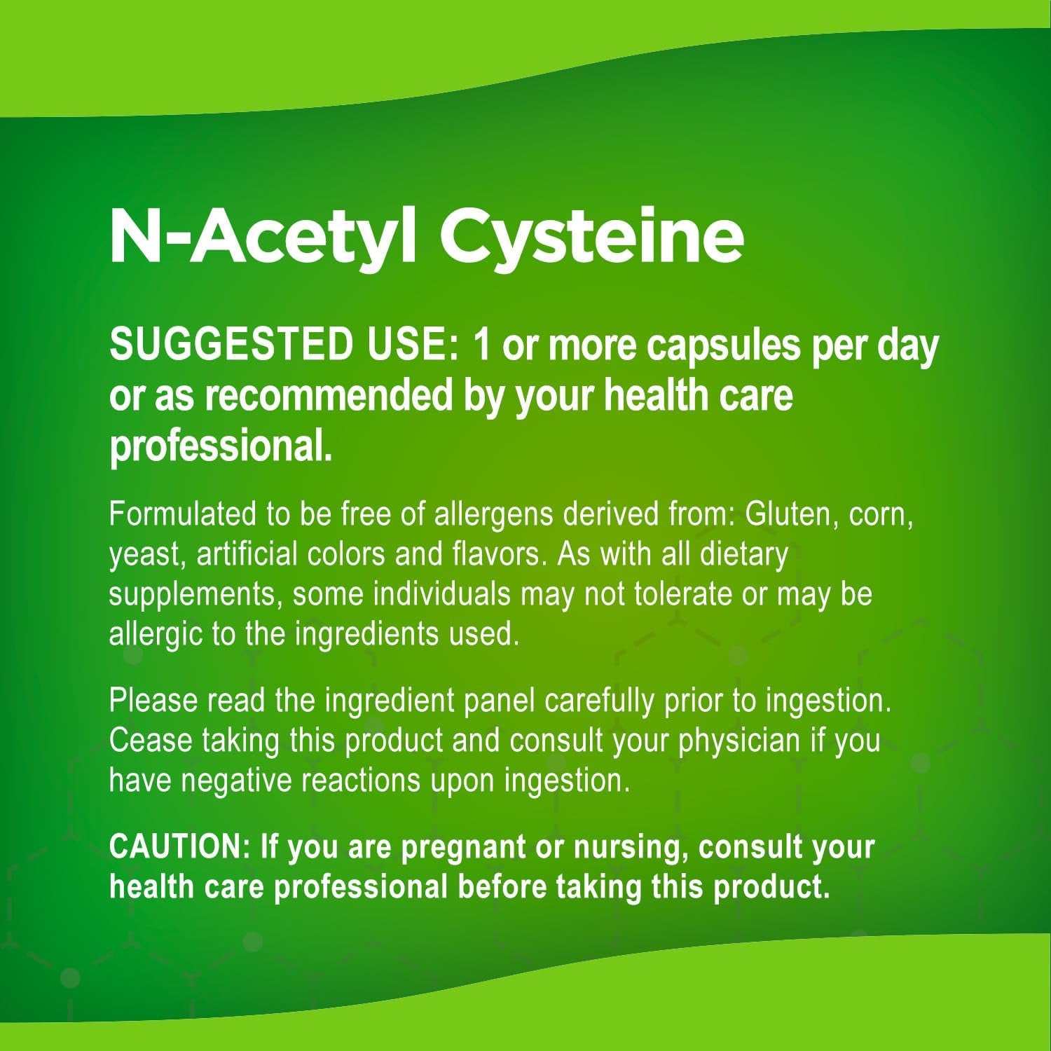 Micro Balance N-Acetyl Cysteine Amino Acid Supplement for Respiratory and Immune Support, Liver, and Antioxidants* | 60 Capsules