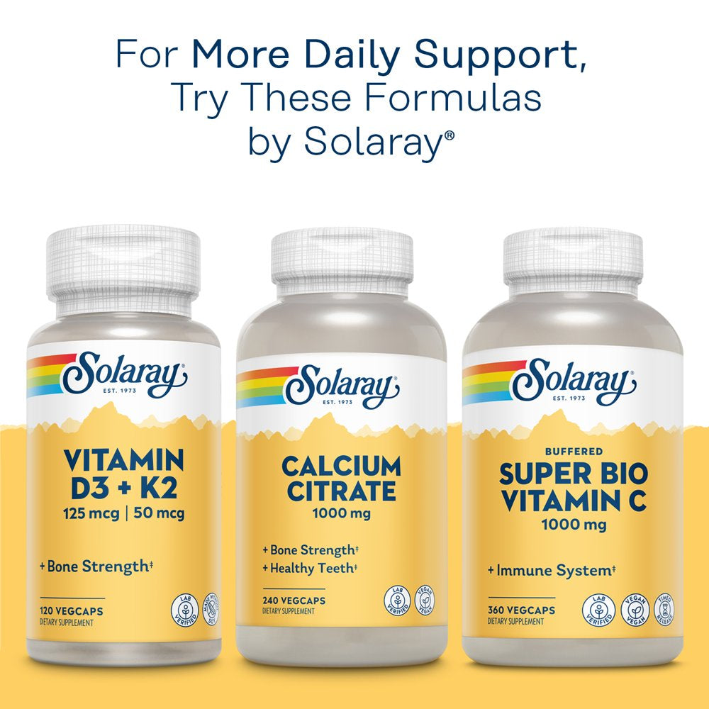 Solaray Magnesium Asporotate 400 Mg | Aspartate, Orotate & Citrate Complex | Healthy Heart, Muscle, Nerve & Circulatory Function Support | 60 Vegcaps