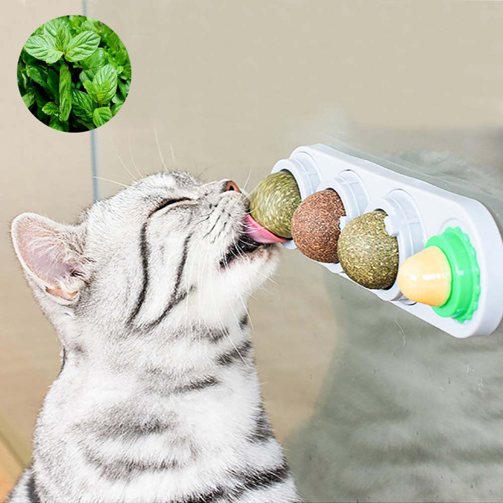 Pure Natural Healthy Nutrition Chew Ball Edible Cat Supplies Cat Snacks Cat Toys Molar Catnip Balls