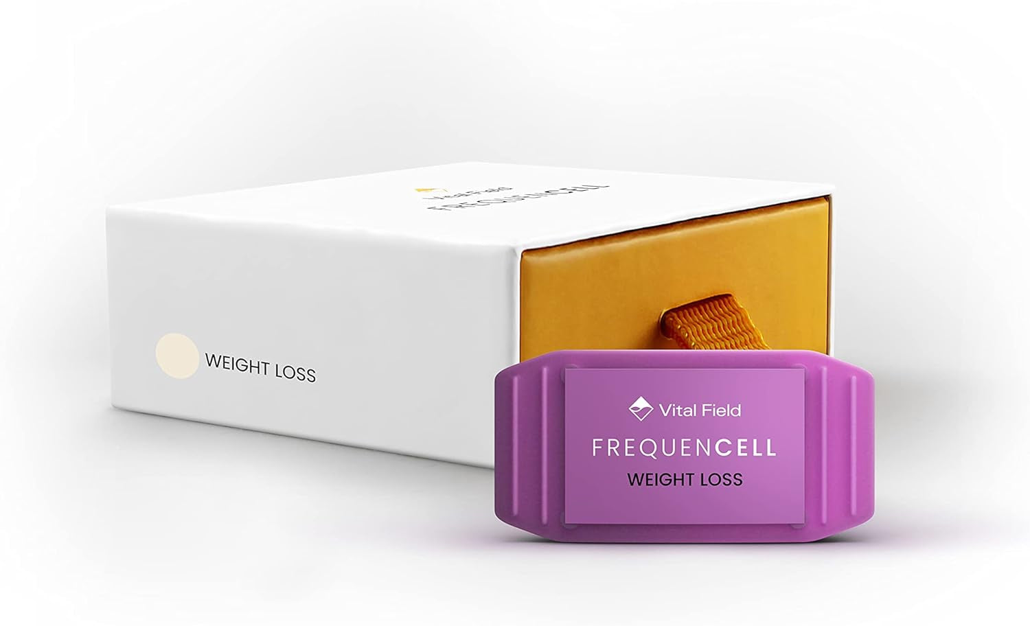 Weight Loss Frequencell • Wearable Frequency Therapy for Everyday Health • Stimulates Metabolism • Increase Self-Love • Fuel Your Body Correctly • 100% Natural, Zero Side Effects