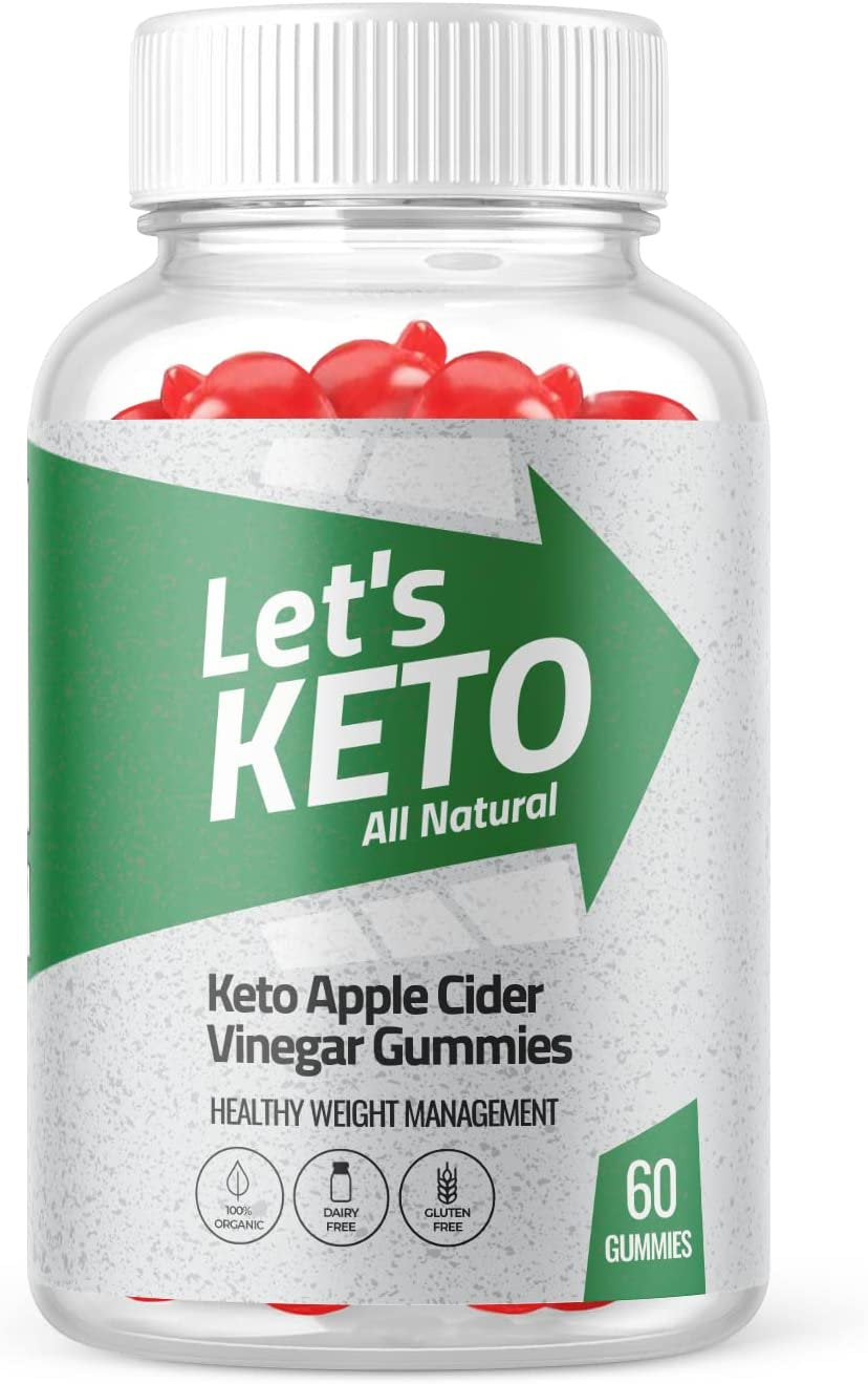 (1 Pack) Let'S Keto ACV Gummies - Supplement for Weight Loss - Energy & Focus Boosting Dietary Supplements for Weight Management & Metabolism - Fat Burn - 60 Gummies