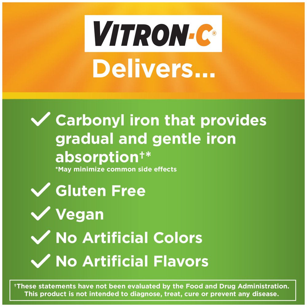 Vitron-C Coated Tablets 60 Tablets