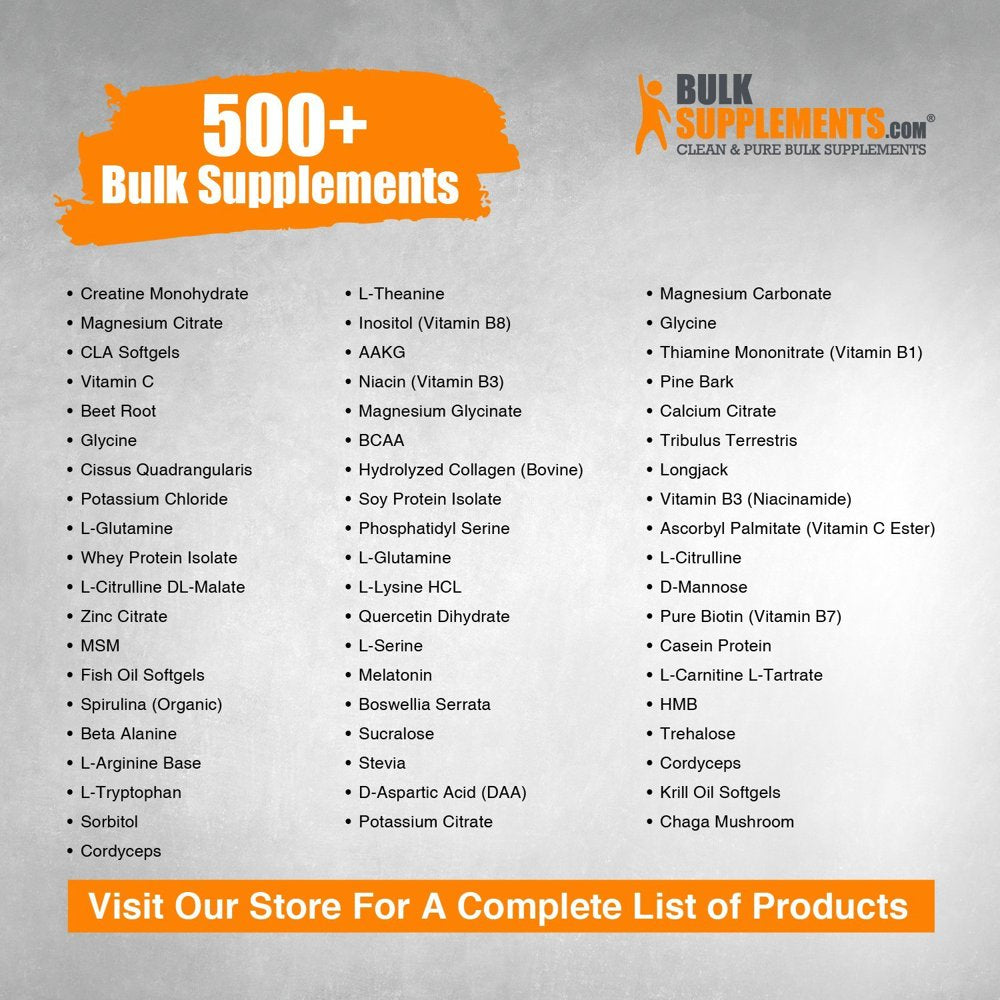 Bulksupplements.Com Vitamin B12 1% (Cyanocobalamin) Powder, 20Mg - Nerve Heath - Energy Production (50G - 2500 Servings)