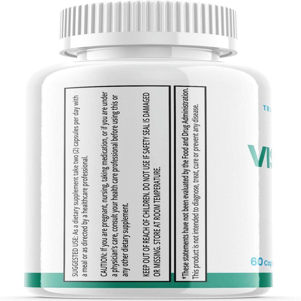 (1 Pack) Vistonol - Revolutionary Advanced Vision Matrix Formula - Supports Healthy Vision - Dietary Supplement for Eyes Sight - 60 Capsules