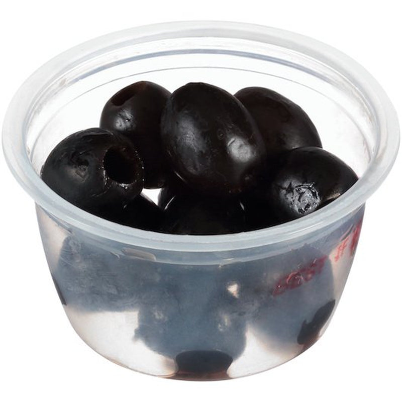 (Price/Case)Pearls Olives to Go Black Ripe Olive Cups, 1.2 Ounces, 8 per Case