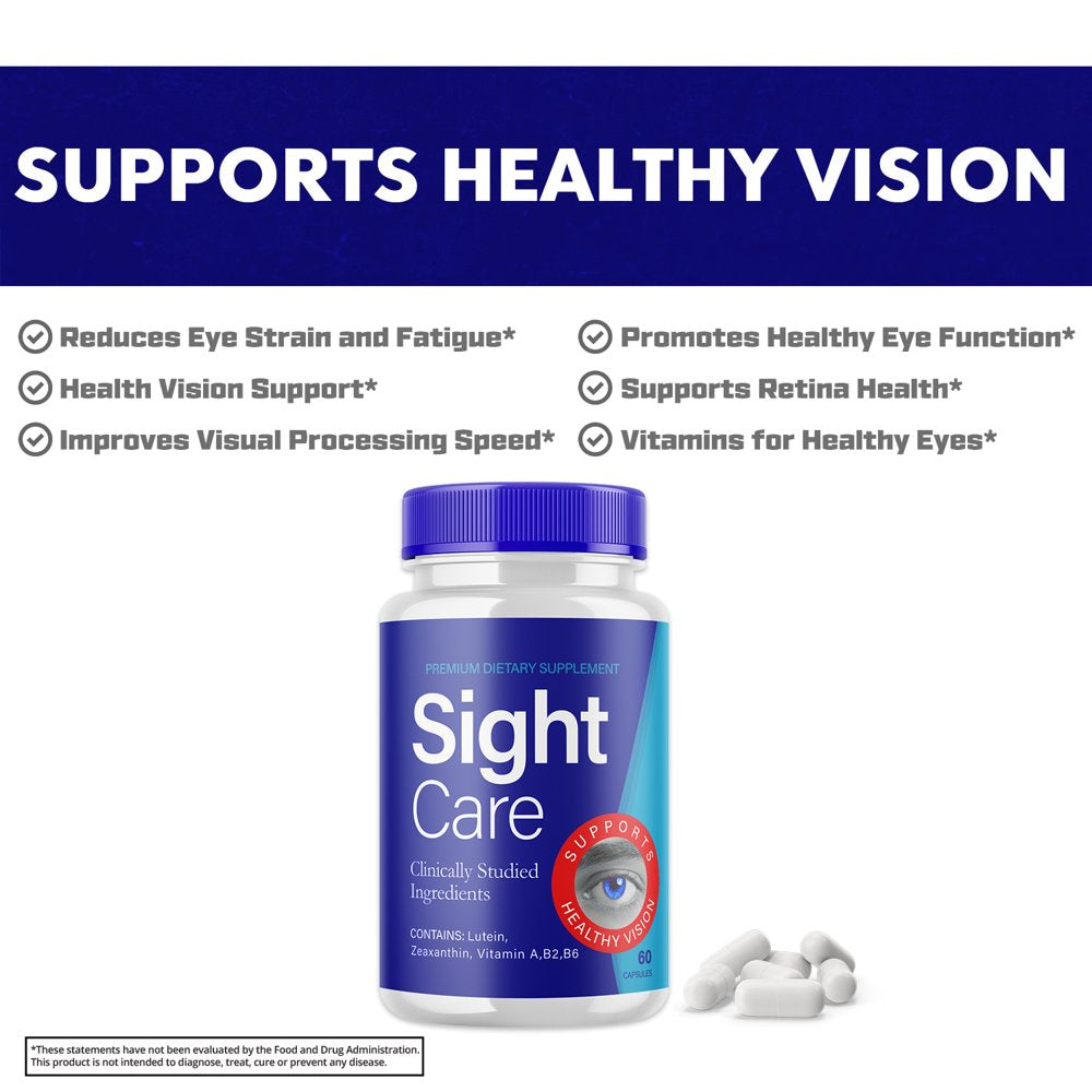 (3 Pack) Sight Care - Revolutionary Advanced Vision Matrix Formula - Supports Healthy Vision - Dietary Supplement for Eyes Sight - 180 Capsules