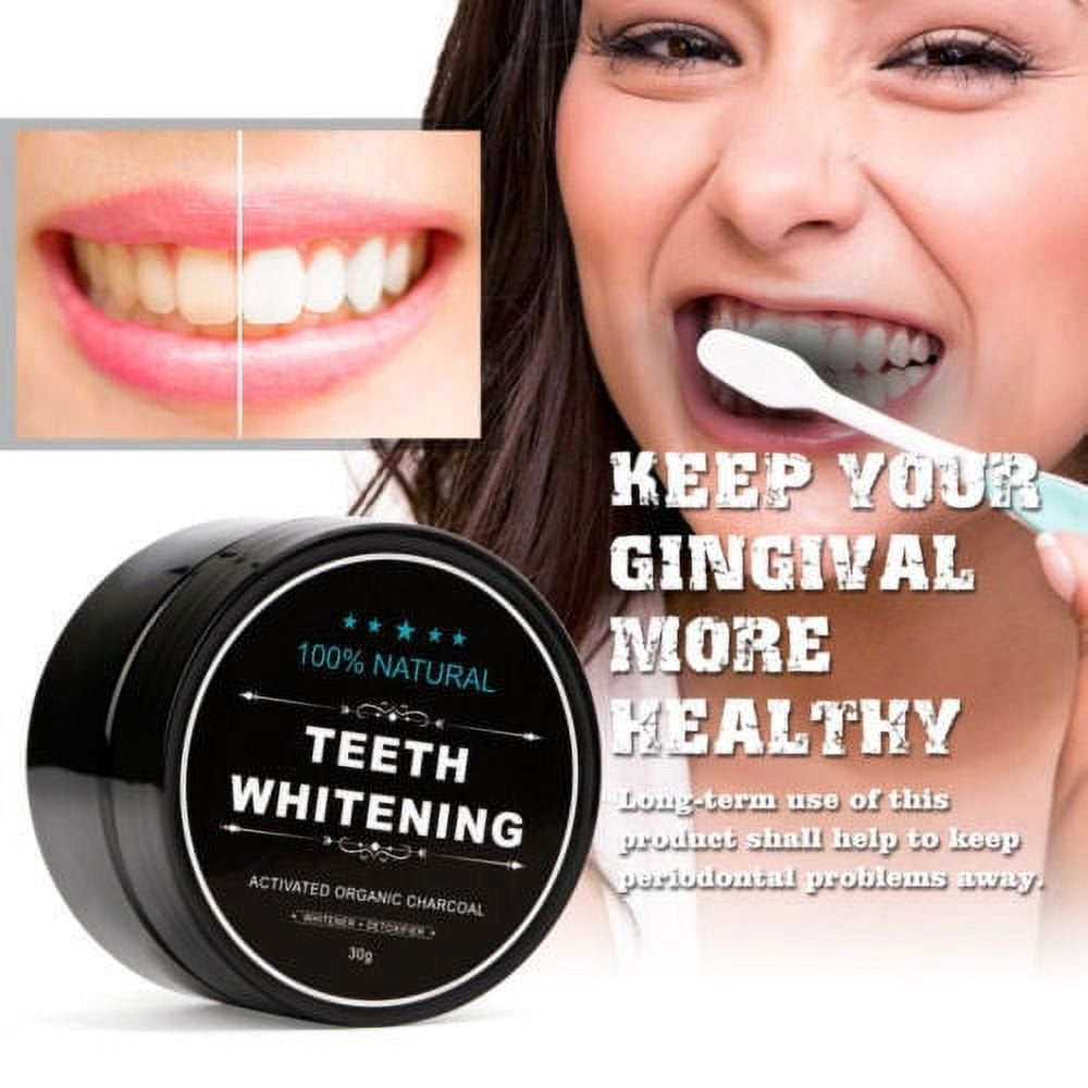 100% ORGANIC COCONUT ACTIVATED CHARCOAL NATURAL TEETH WHITENING POWDER Venicare Brand