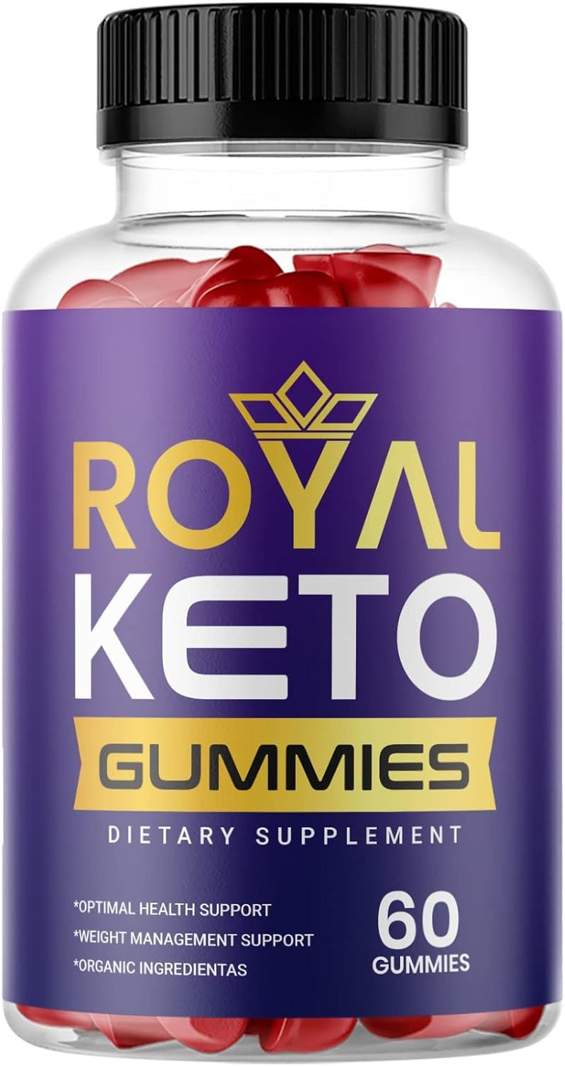 Lomilan Royal Keto Gummies, Royal Keto ACV Gummies, 60 Count (Pack of 1)