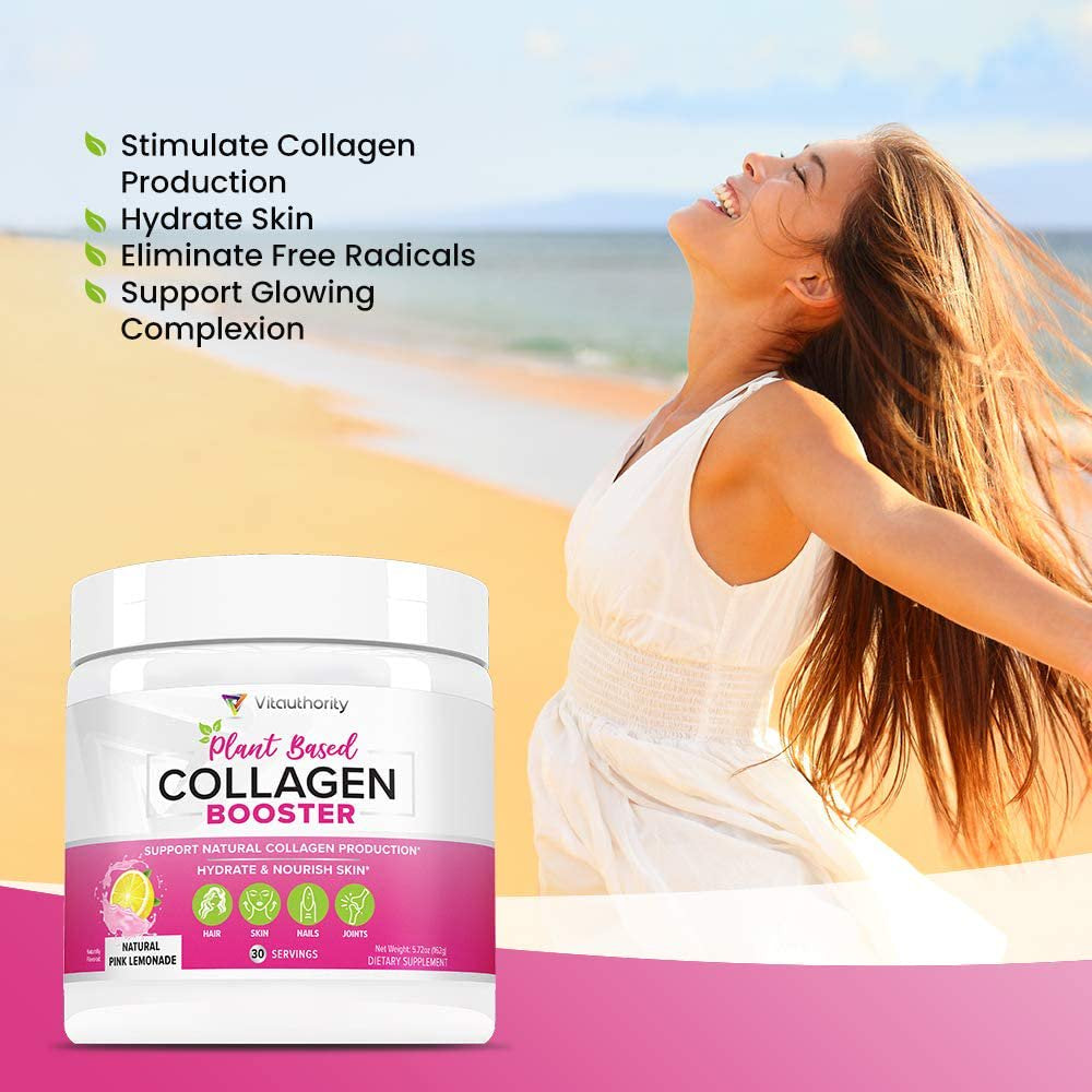 Vegan Collagen Powder with Hyaluronic Acid & Camu Camu