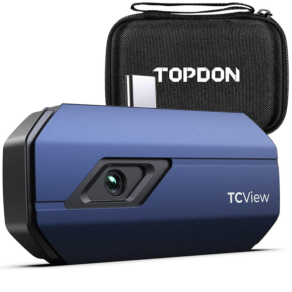 TOPDON TC001 Thermal Imaging Camera 256X192 IR High Resolution Thermal Imager for Smartphones, Tablets & PC