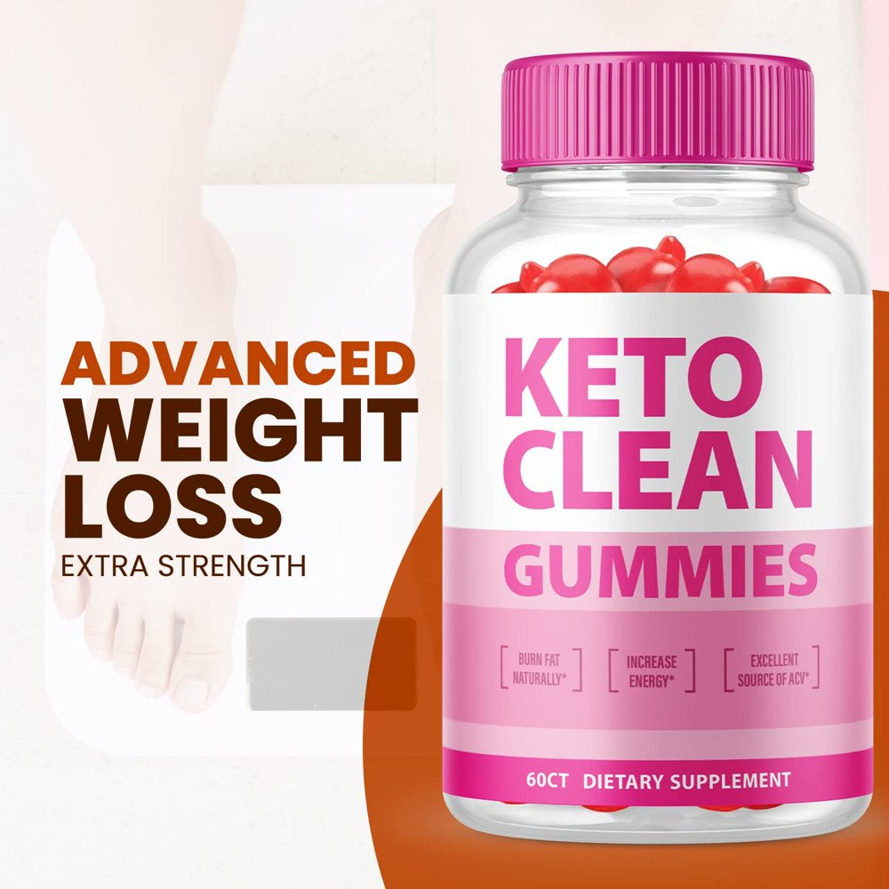 (2 Pack) Keto Clean ACV Gummies - Supplement for Weight Loss - Energy & Focus Boosting Dietary Supplements for Weight Management & Metabolism - Fat Burn - 120 Gummies