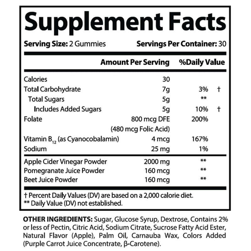 Transform Keto Extreme ACV Gummies 2000Mg Dietary Supplement 60 Gummys