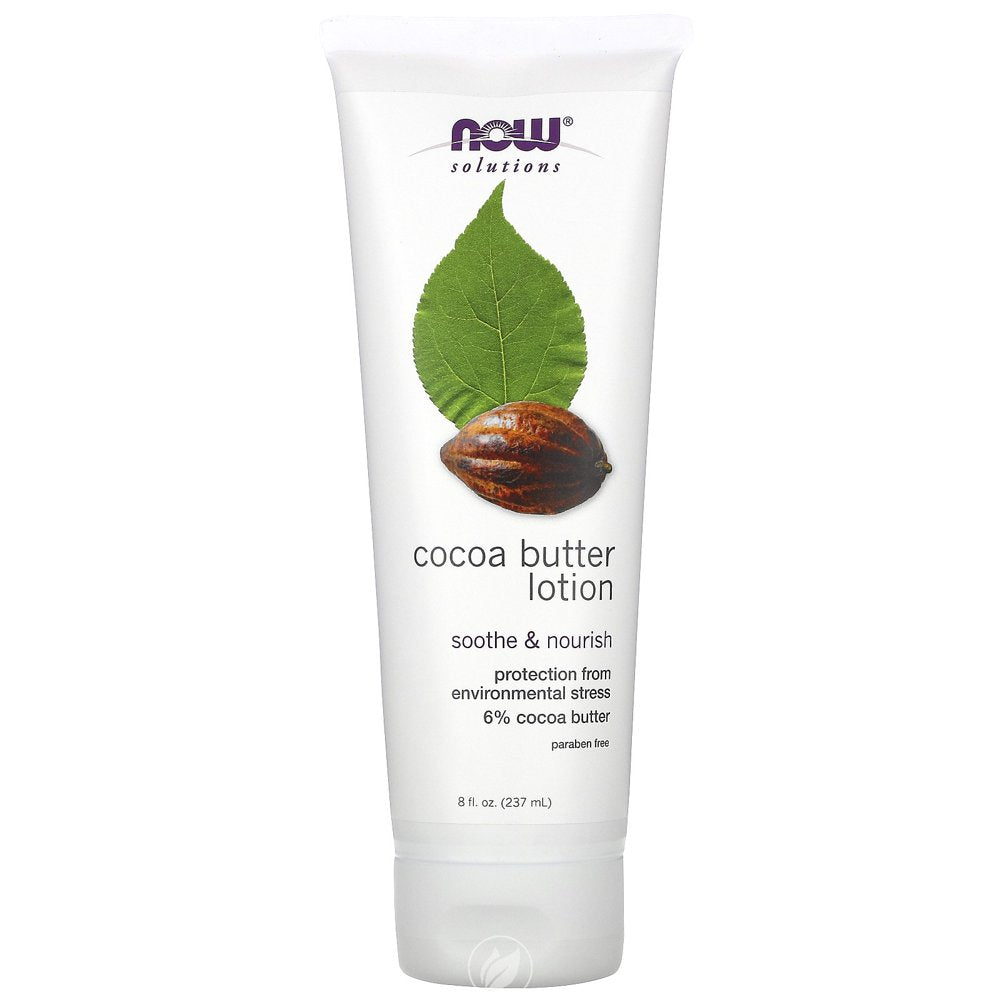 NOW Solutions Cocoa Butter Lotion 8 Fl Oz