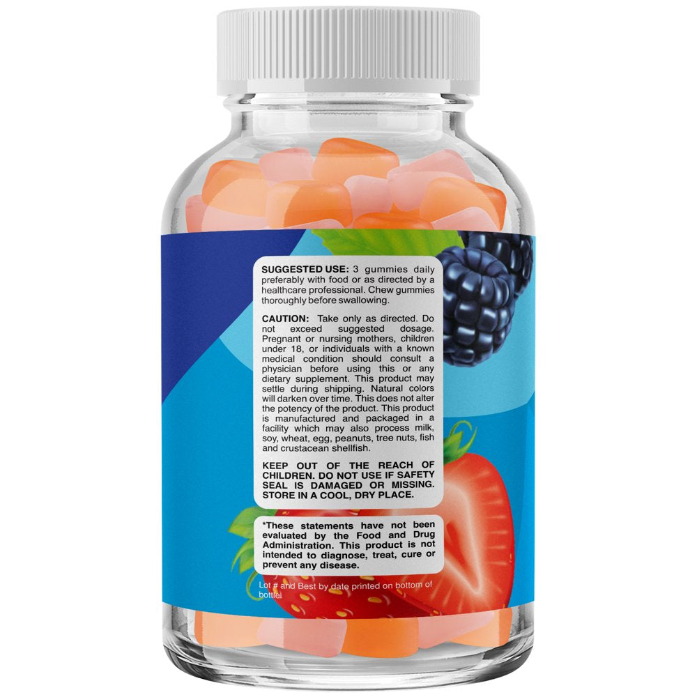 Phytoral Fiber Gummies for Adults - Tasty Prebiotic Fiber Supplement Gummies for Digestive Health and Immune Support - 60 Gummies