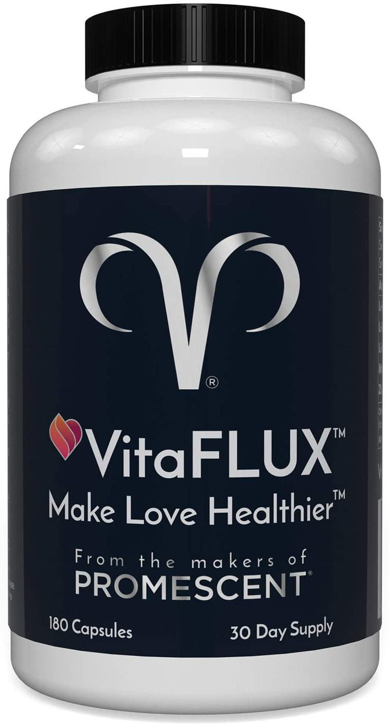 Promescent Vitaflux - Nitric Oxide Supplement with L Arginine, L Citrulline, and L Caritine for Performance, Stamina, Energy, Muscle Recovery