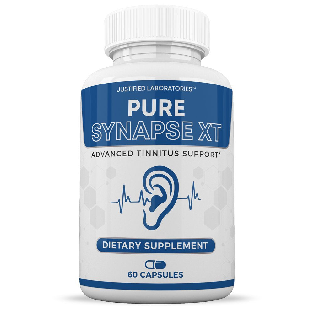 (5 Pack) Justified Laboratories Pure Synapse XT Tinnitus 300 Capsules Supplement