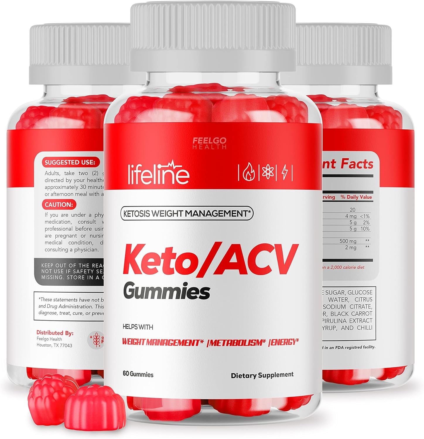 2 Pack - Lifeline Keto - Life Line Keto ACV Pro Gummies, Advanced Keto + Apple Cider Vinegar Lifelines plus Gummys, Luxe, AVC, Lines, Lifelinegumies, Gummie (120 Gummys for 2 Month)