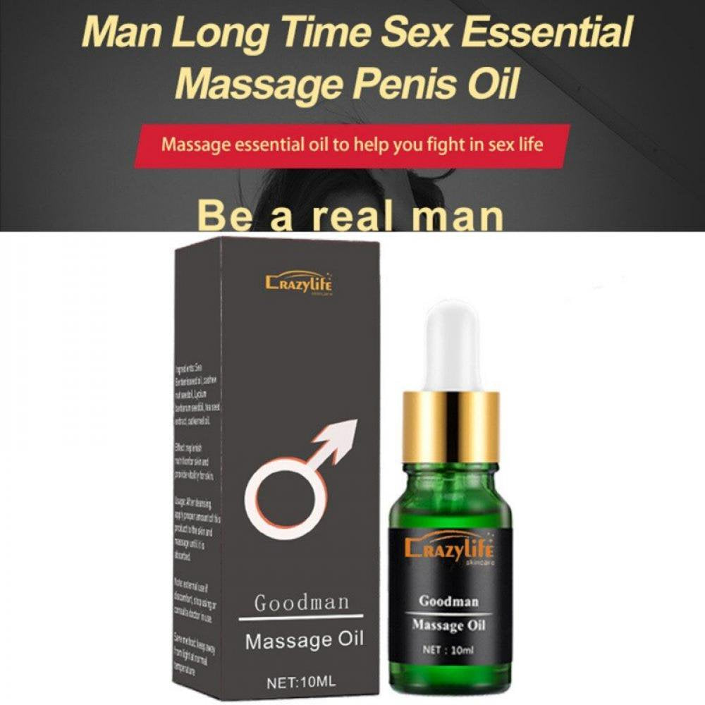 10Ml Men'S Essential Oil Intimate Massage Oil Male Enhancing Oil Keep Your Body Energy Activity