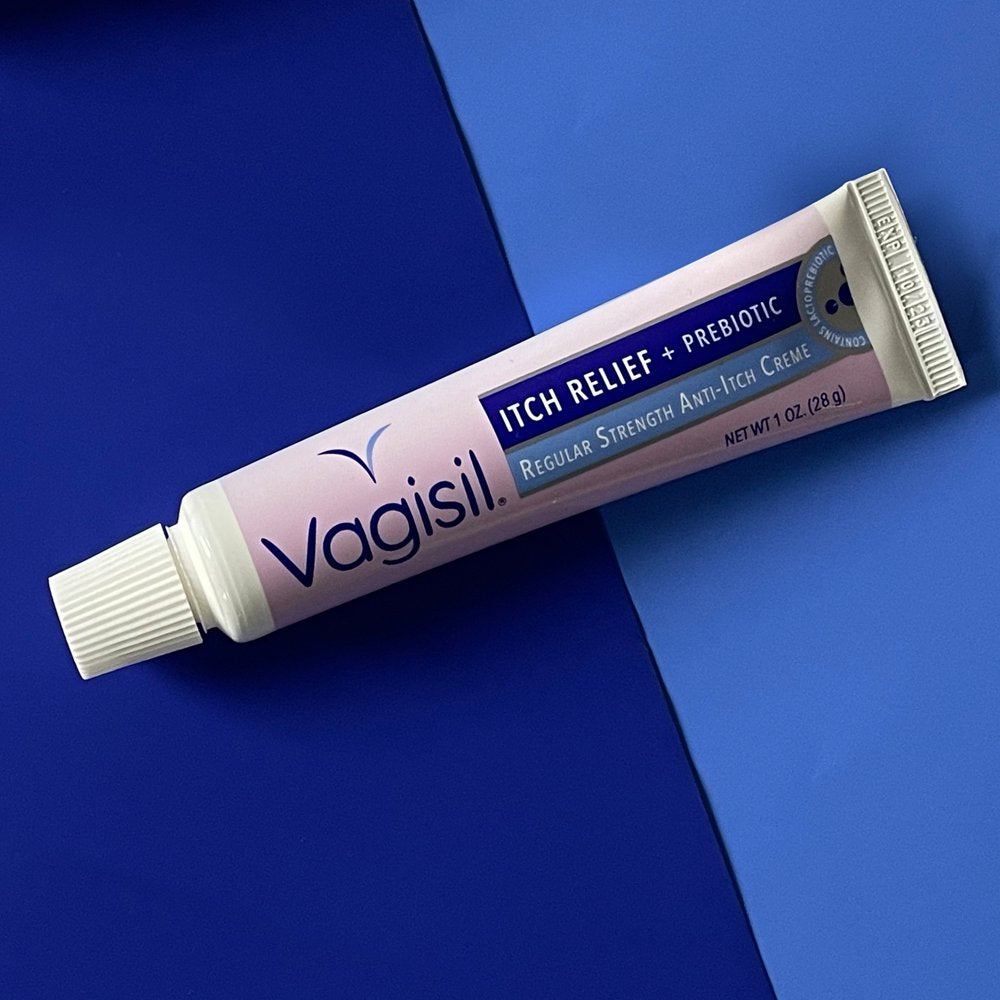 Vagisil Regular Strength Moisturizing Anti-Itch Cream, 1.0 Oz