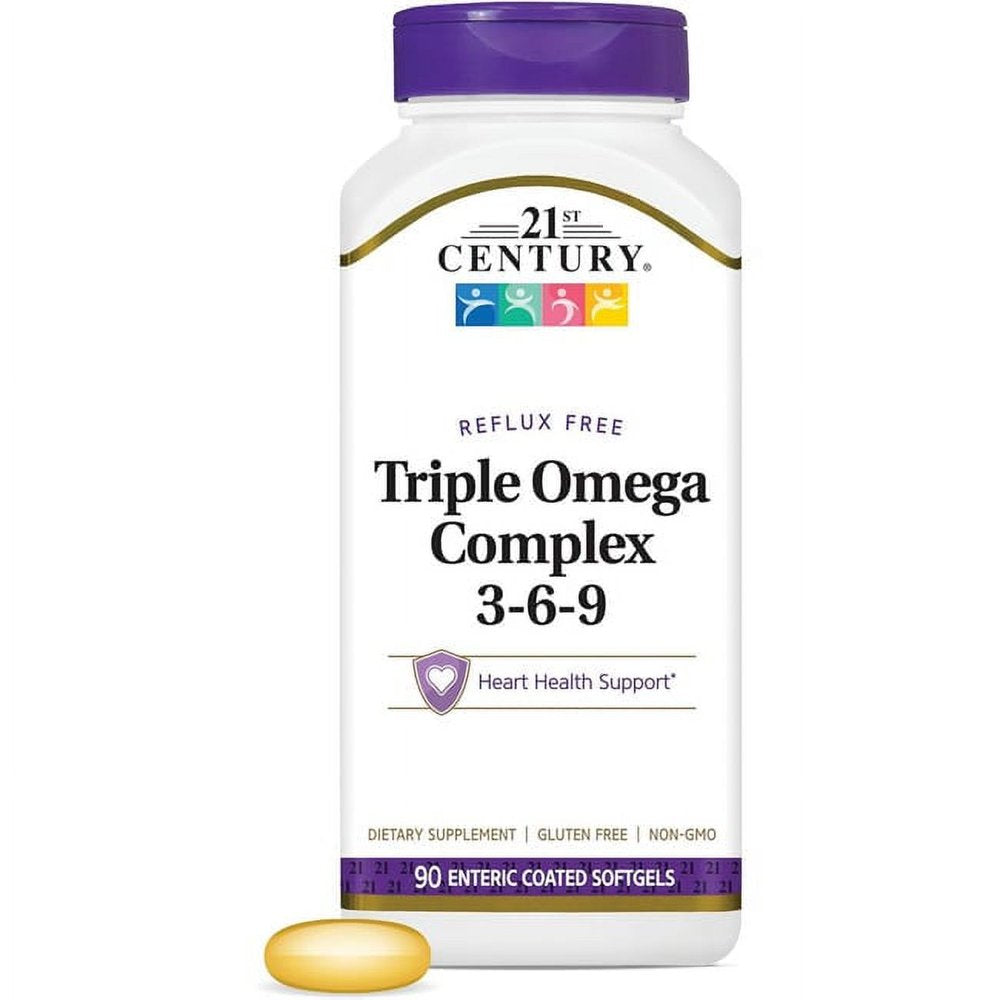 21St Century Triple Omega Complex 3-6-9 - 90 Softgels