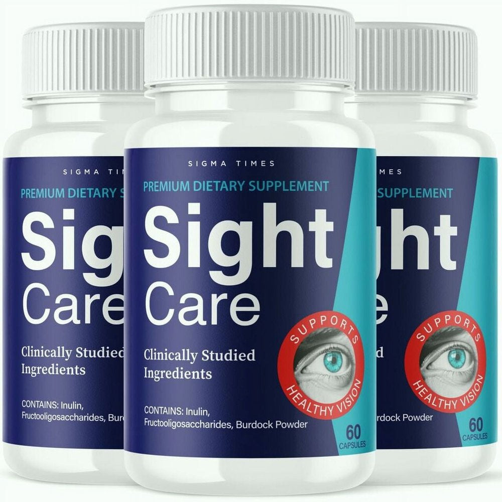 Sight Care Pills - Sight Care Supplement Capsules for Healthy Vision 60 Capsule Each Pack of 3