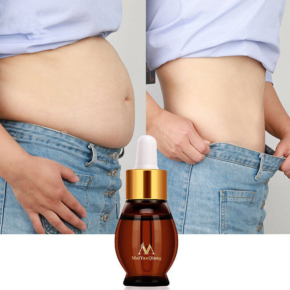 3 Pack Body Slimming Oil,Fat Burner Essential,Massage Hot Body Wrap Oil Weight Loss