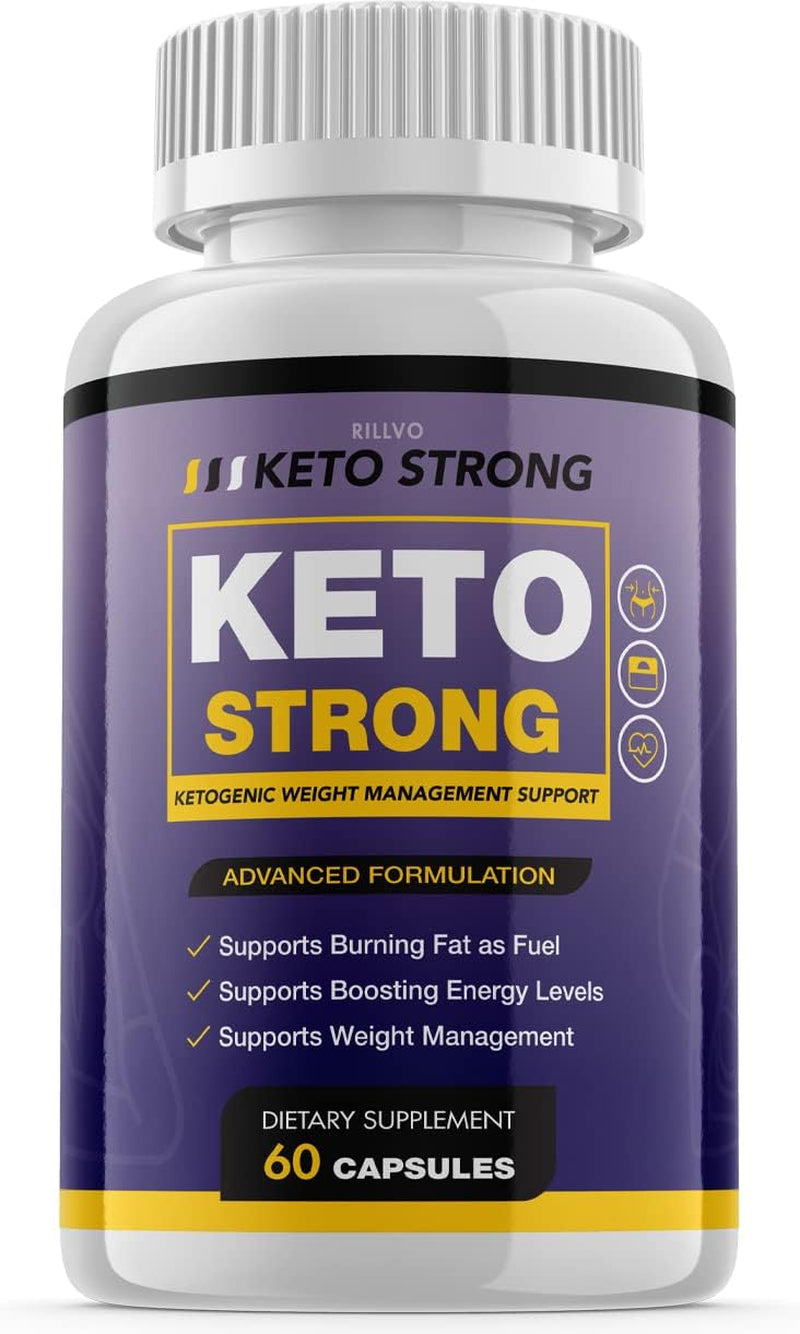 Keto Strong XP Advanced Formula Ketosis Pills (60 Capsules)