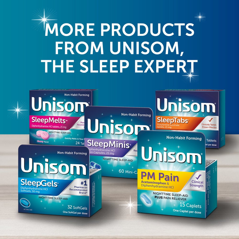 Unisom Sleeptabs Tablets (32 Ct), Sleep-Aid, Doxylamine Succinate