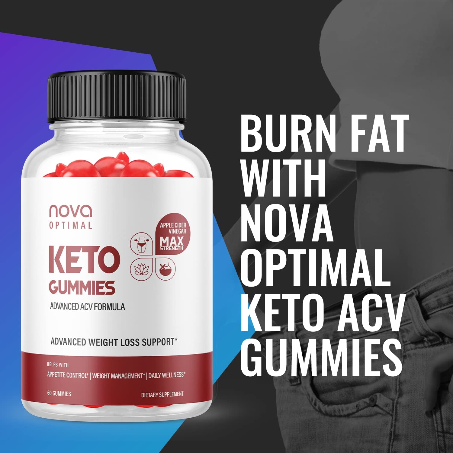 Trimlab Keto ACV Gummies, Trimlab Keto Gummies (5 Pack)