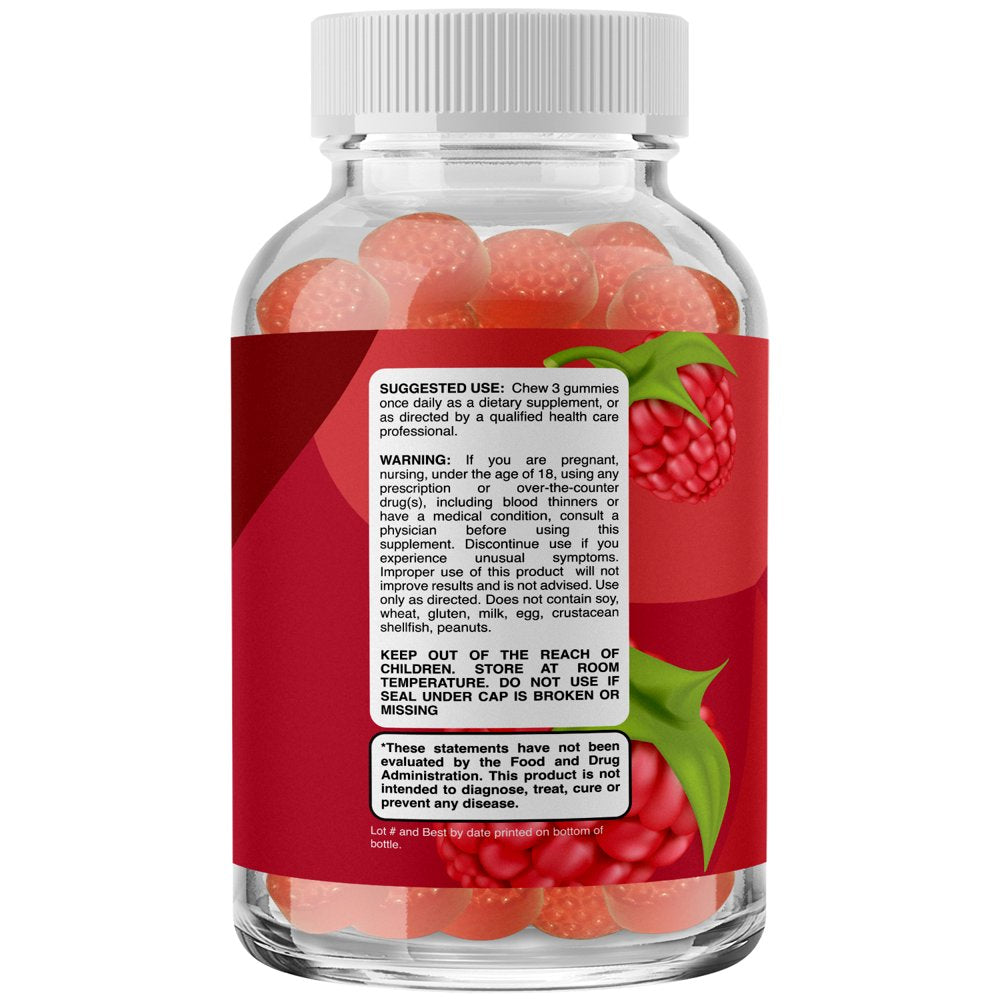 Vegan Vitamin B12 Gummies for Adults - Extra Strength Daily Energy Gummies for Women and Men - Delicious Vitamin B Gummies with Vitamin B12 1500Mcg per Serving Non-Gmo Gluten Free Raspberry Flavor