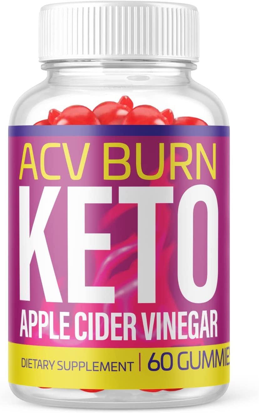 (1 Pack) ACV Burn Keto Gummies - Supplement for Weight Loss - Energy & Focus Boosting Dietary Supplements for Weight Management & Metabolism - Fat Burn - 60 Gummies