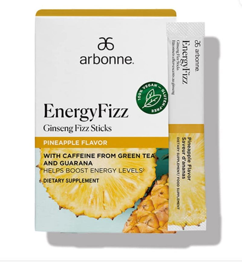 Energy Fizz Sticks Pineapple Flavor